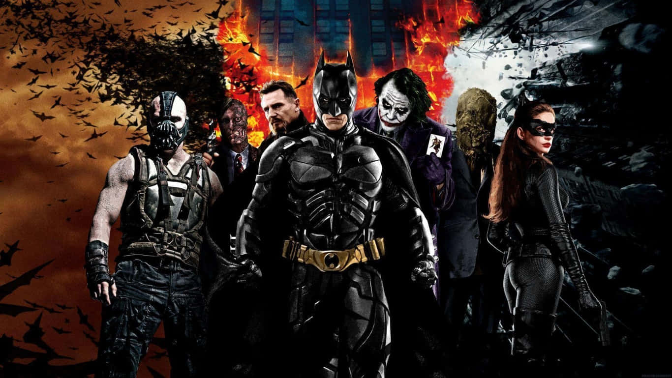 Batman Villains Dark Knight HD Wallpaper