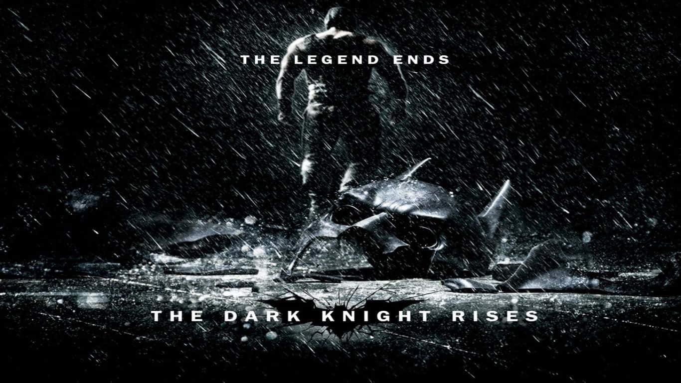 Shattered Batman Mask Dark Knight Hd Promotional Poster Wallpaper
