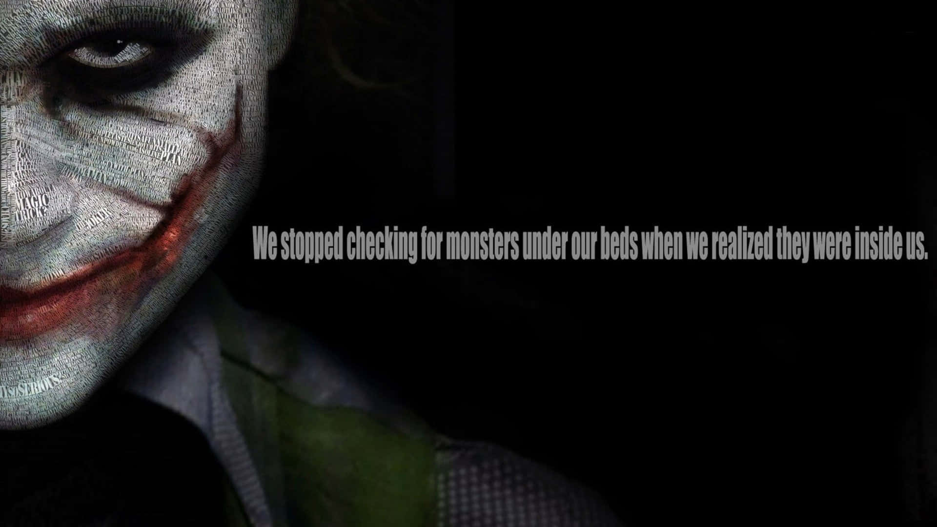 “The Dark Knight - Joker in 4K Ultra HD” Wallpaper