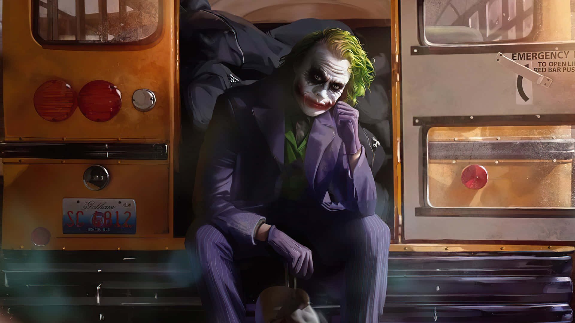 The Joker in 4k Ultra HD Wallpaper