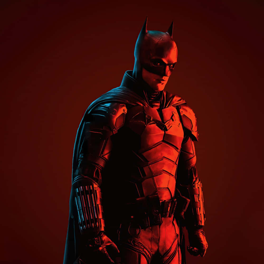 Dark Knight Red Glow Wallpaper