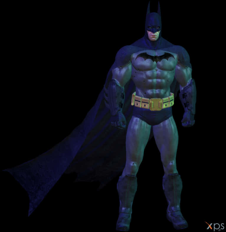Dark Knight Stance Batman Model PNG