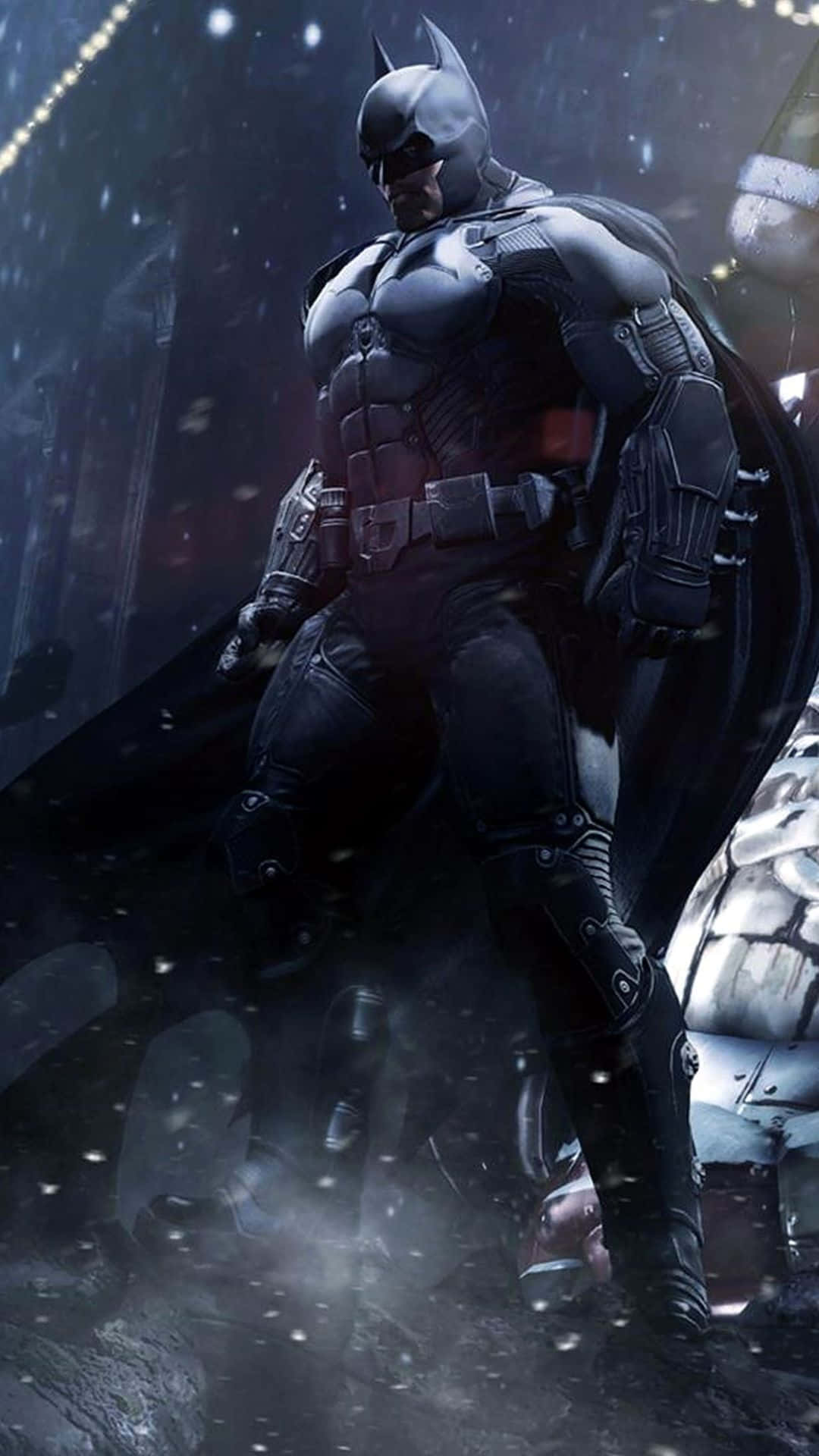 Dark Knightin Snowfall Wallpaper