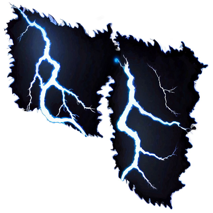 Dark Lightning Thunder Png Pba PNG