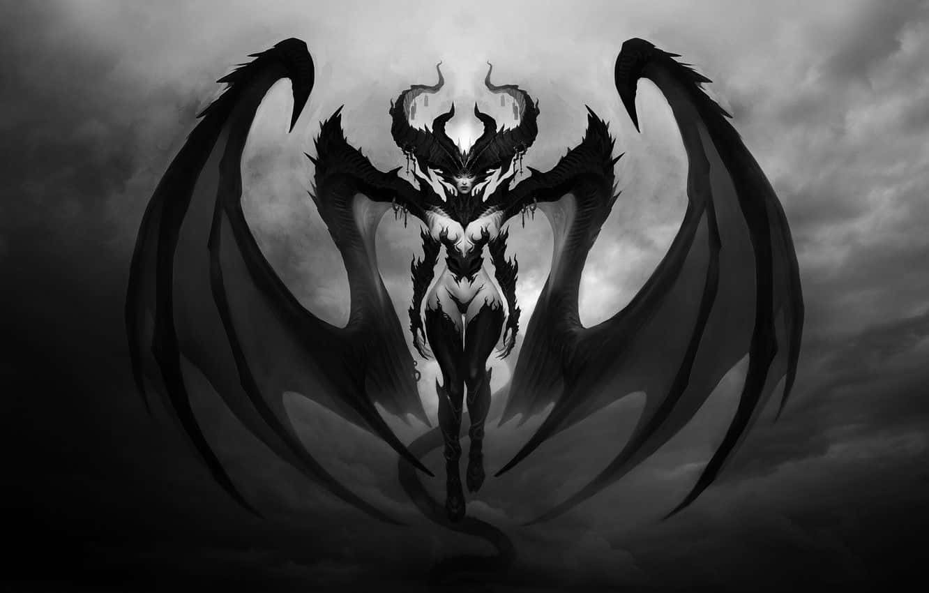 Dark Lilith Fantasy Artwork Wallpaper
