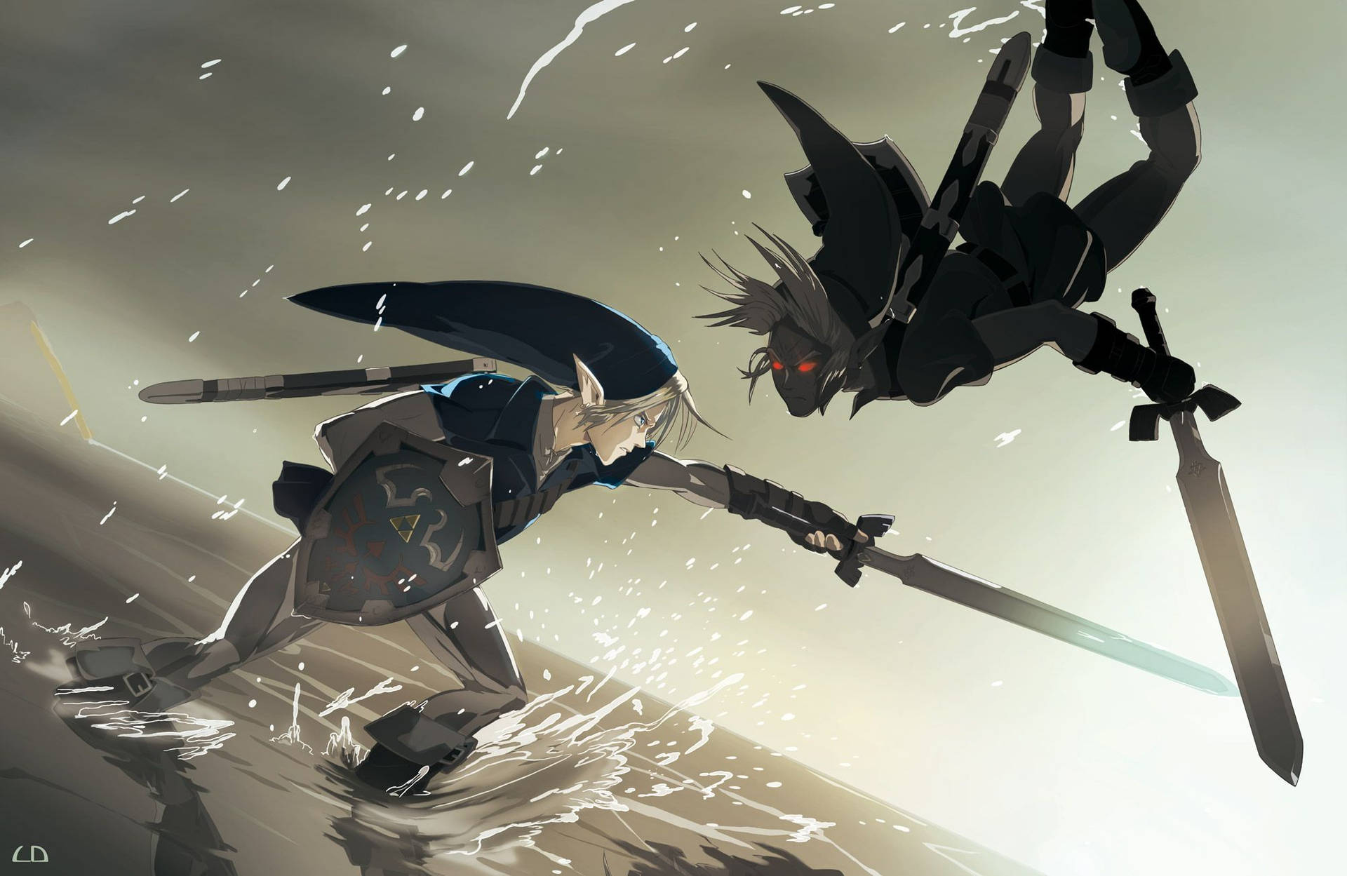 Dark Link Hd Wallpaper And Background Image