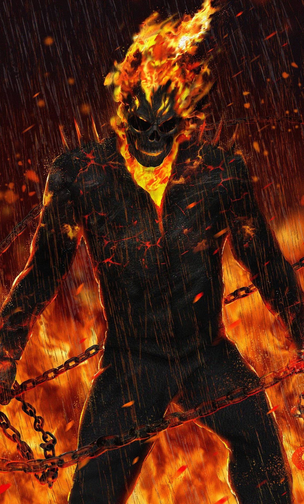 Dark Lord Ghost Rider Background