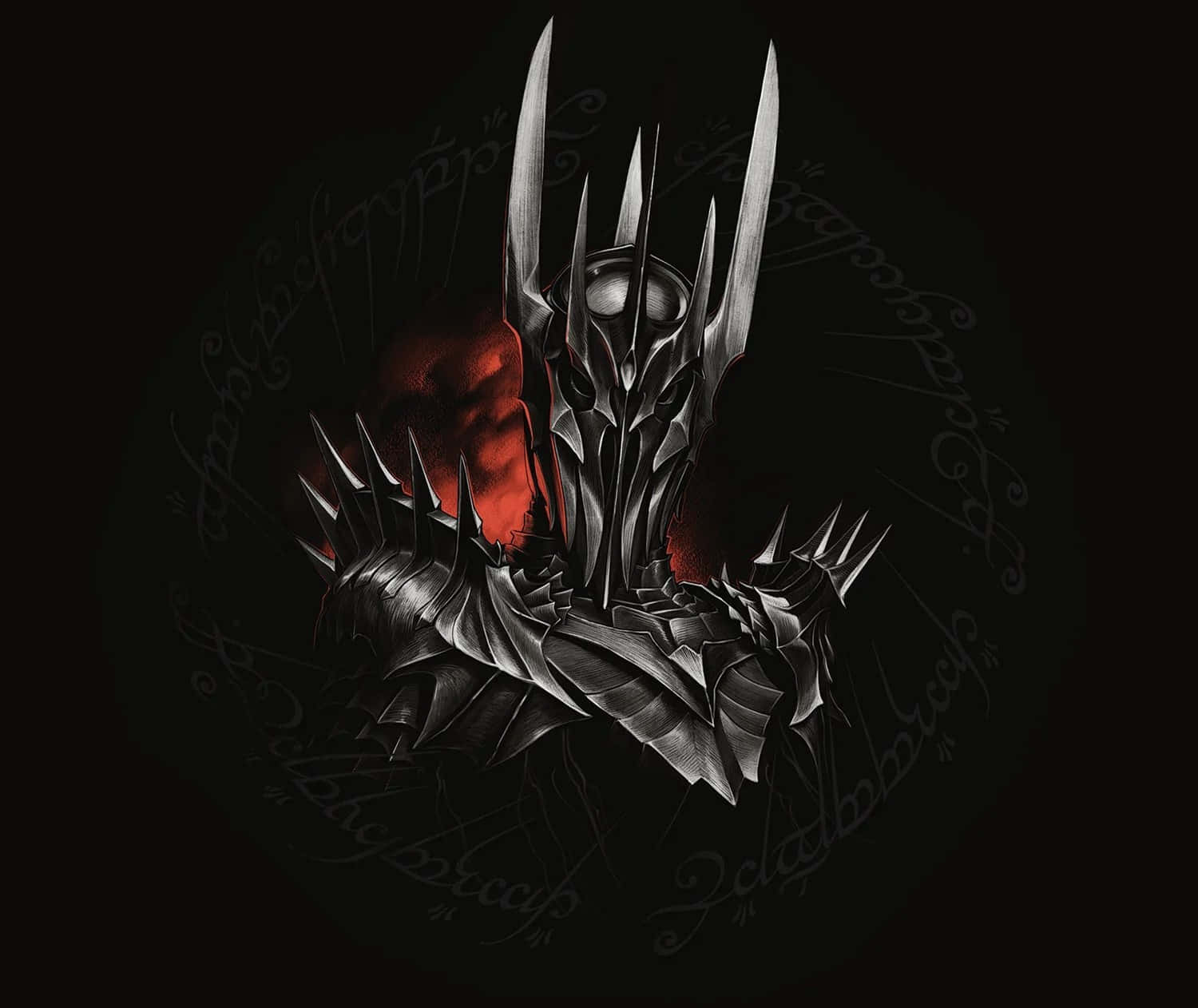 Download <b>Dark</b> <b>Lord</b> Sauron Artwork wallpaper for your desktop, mobile phone ...