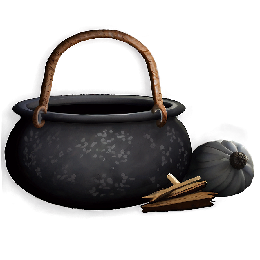 Dark Magic Cauldron Png 05242024 PNG