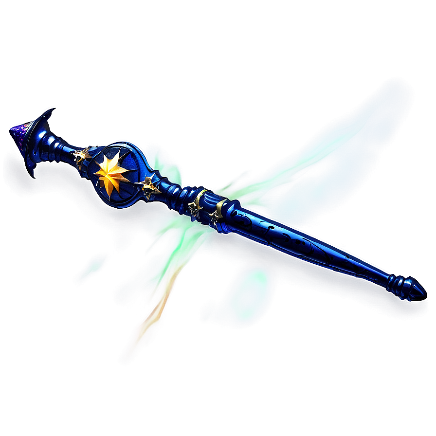 Dark Magic Wand Png Ofj31 PNG