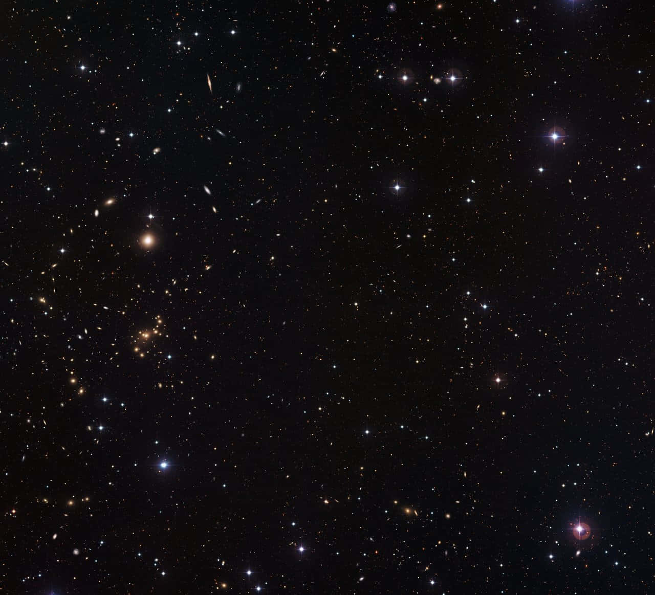 Mysteries Shrouded Deep in Space: Dark Matter Wallpaper
