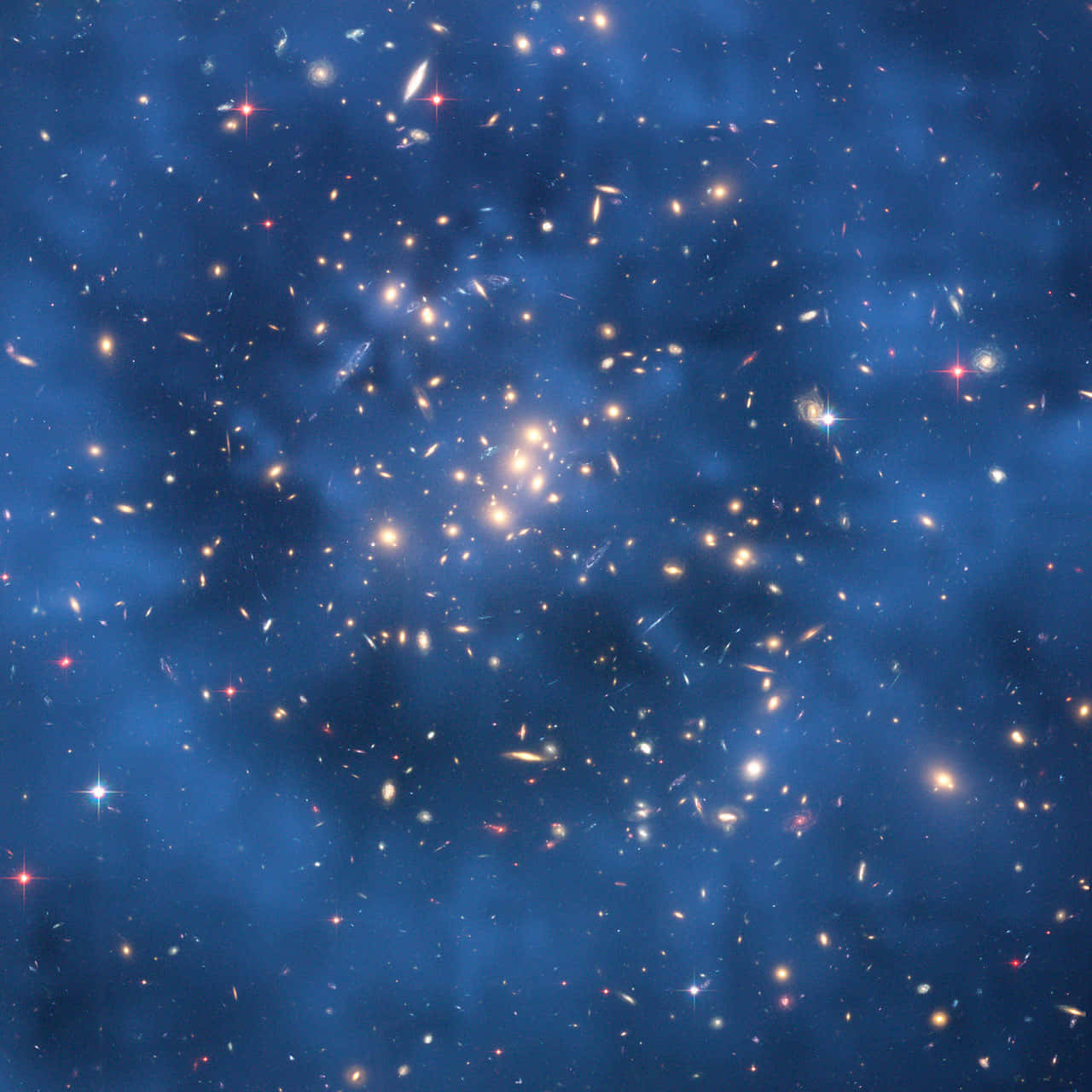 Enchanting Dark Matter Cosmos Wallpaper