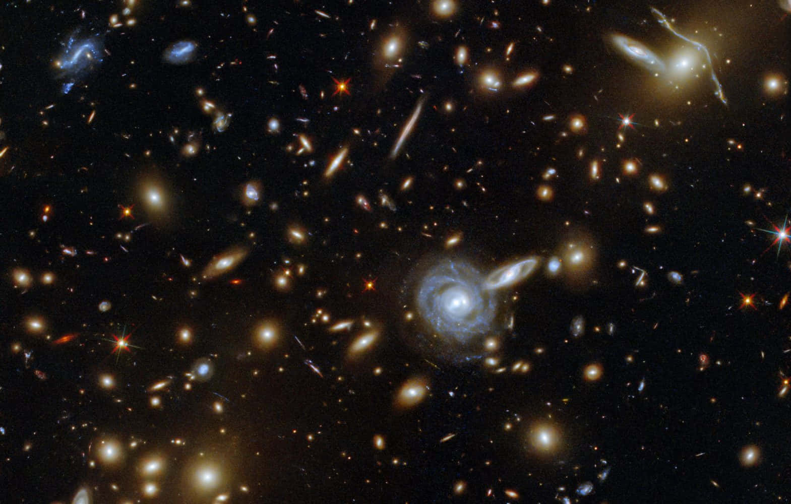 Materiaoscura Enigmática En El Cosmos Fondo de pantalla