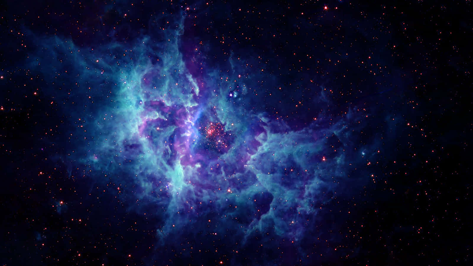 Dark Matter Universe in Space Wallpaper