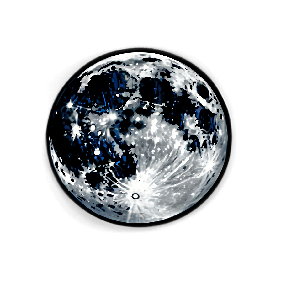 Dark Moon Celestial Png 06252024 PNG