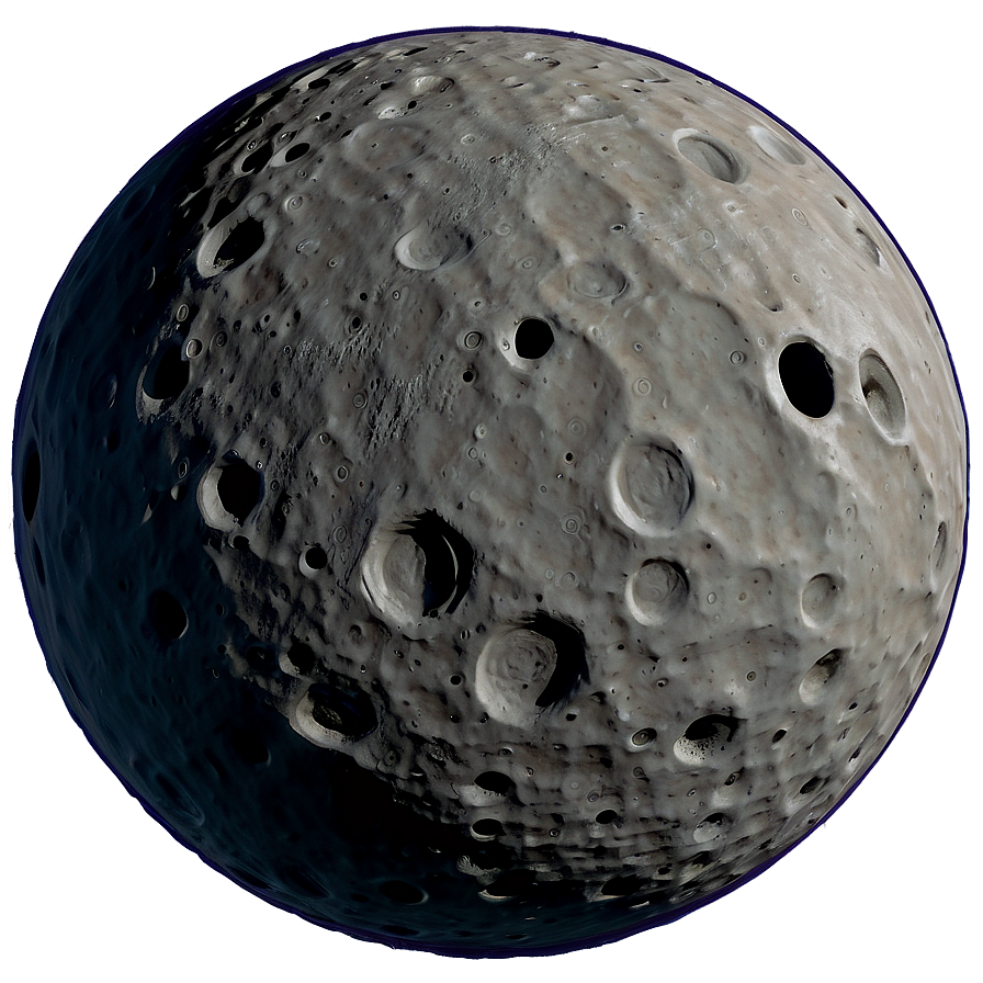 Dark Moon Craters Texture Png Hex PNG