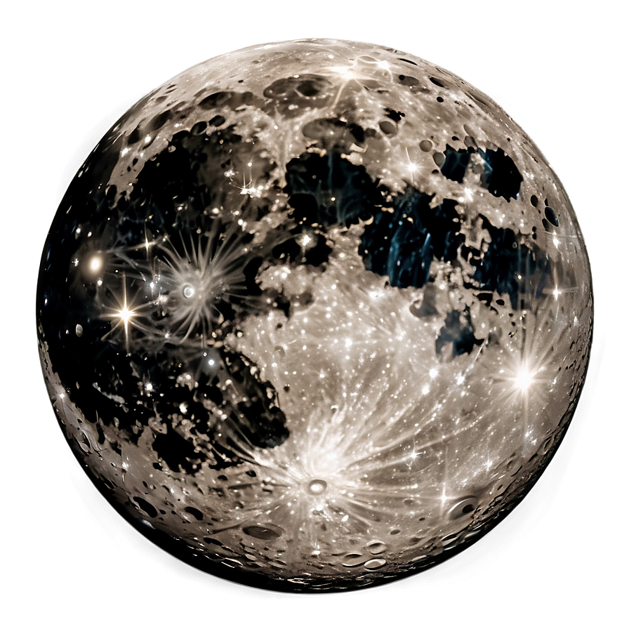 Dark Moon In Space Png Bjf8 PNG