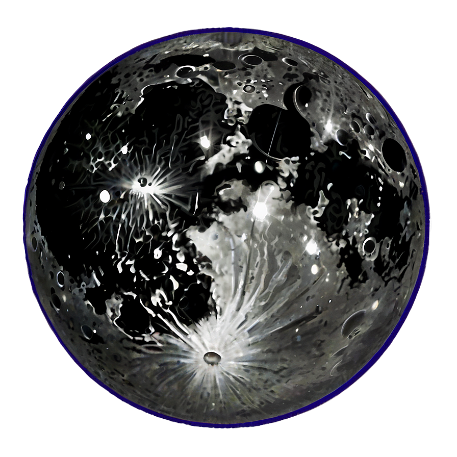 Dark Moon Night Sky Png 06252024 PNG