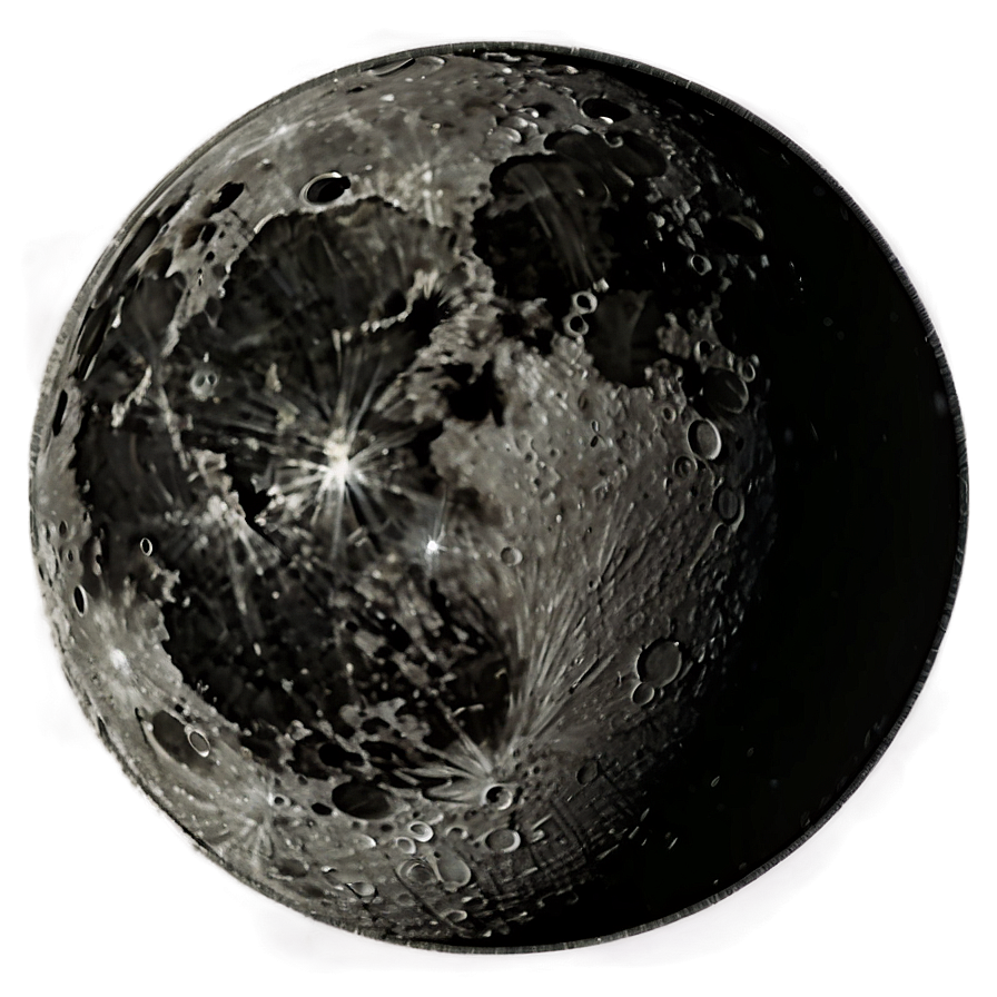 Dark Moon Night Sky Png Tbq PNG