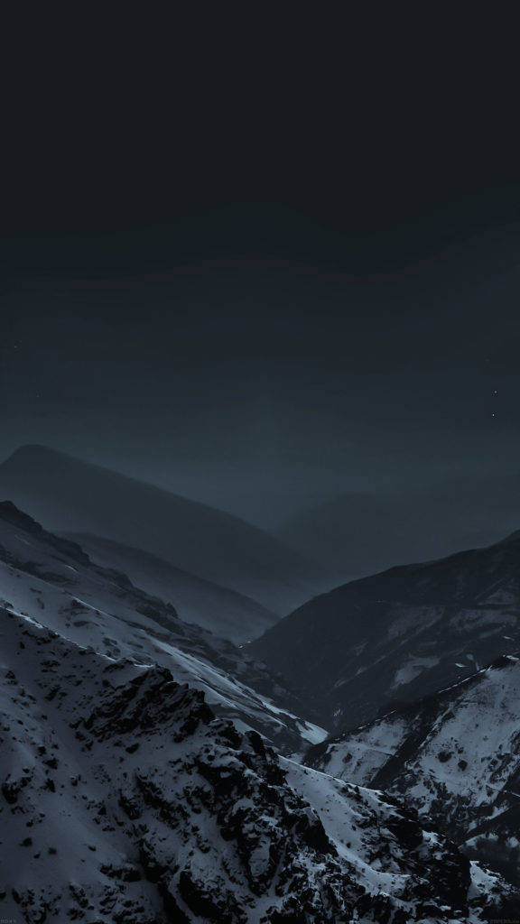 dark mountain iphone wallpaper