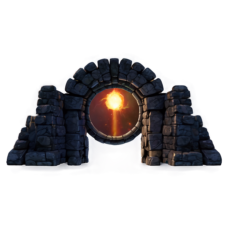 Dark Mysterious Portal Png 1 PNG