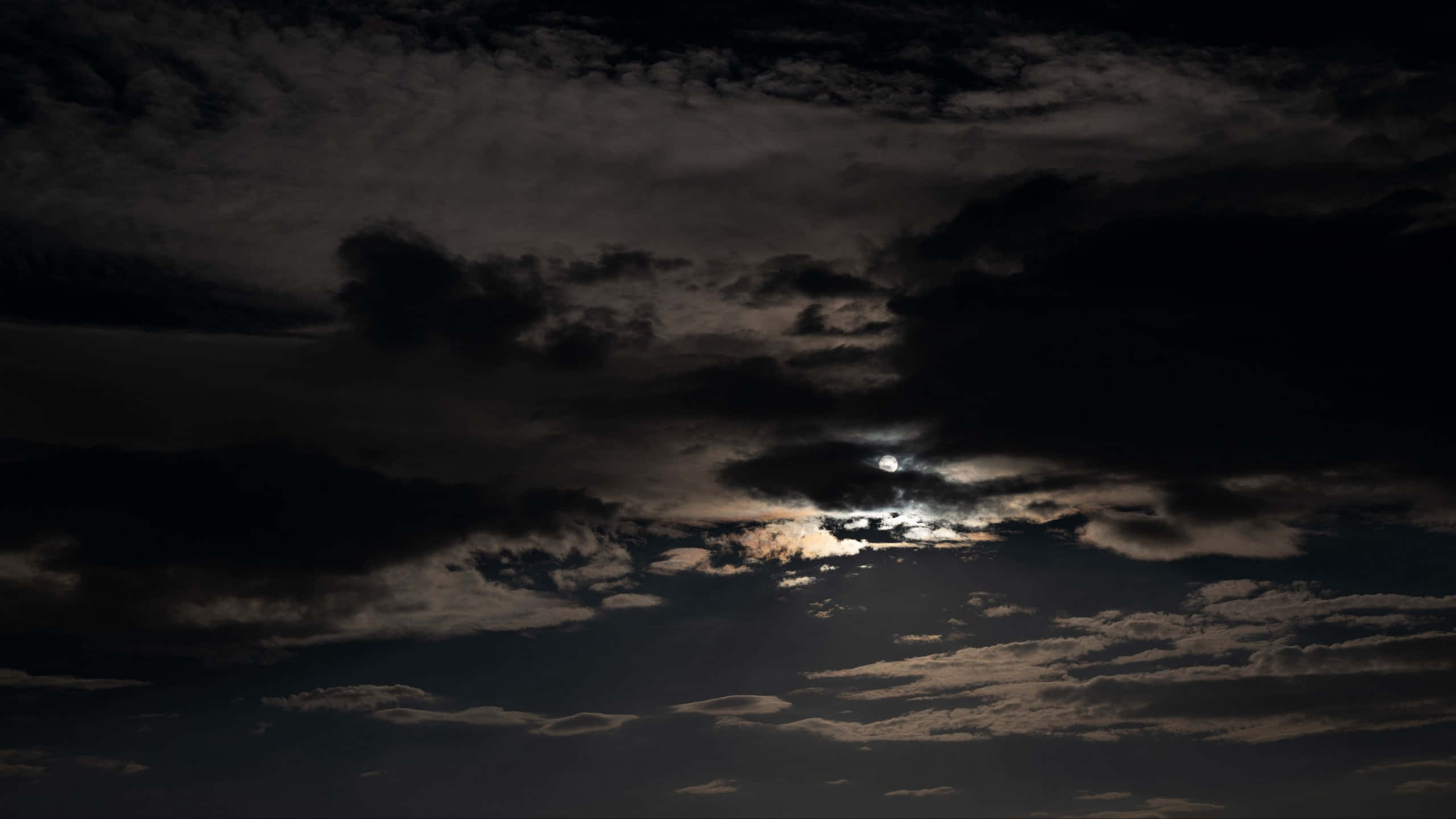 Mysterious Dark Night Sky