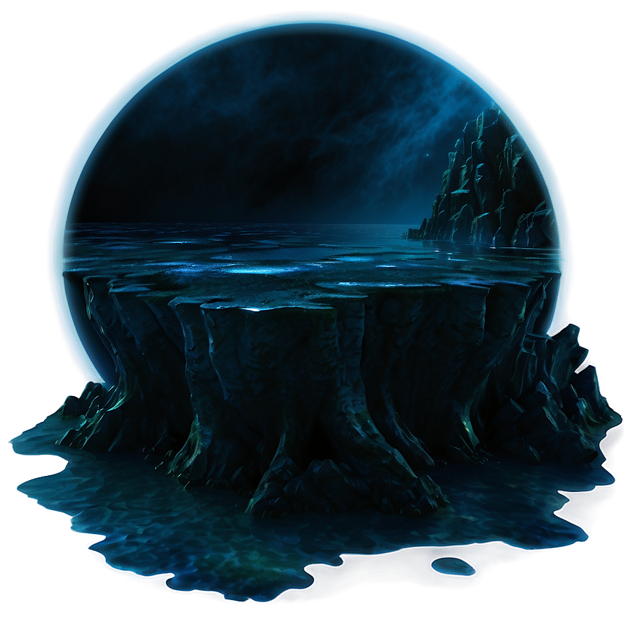 Dark Ocean Abyss Png 68 PNG