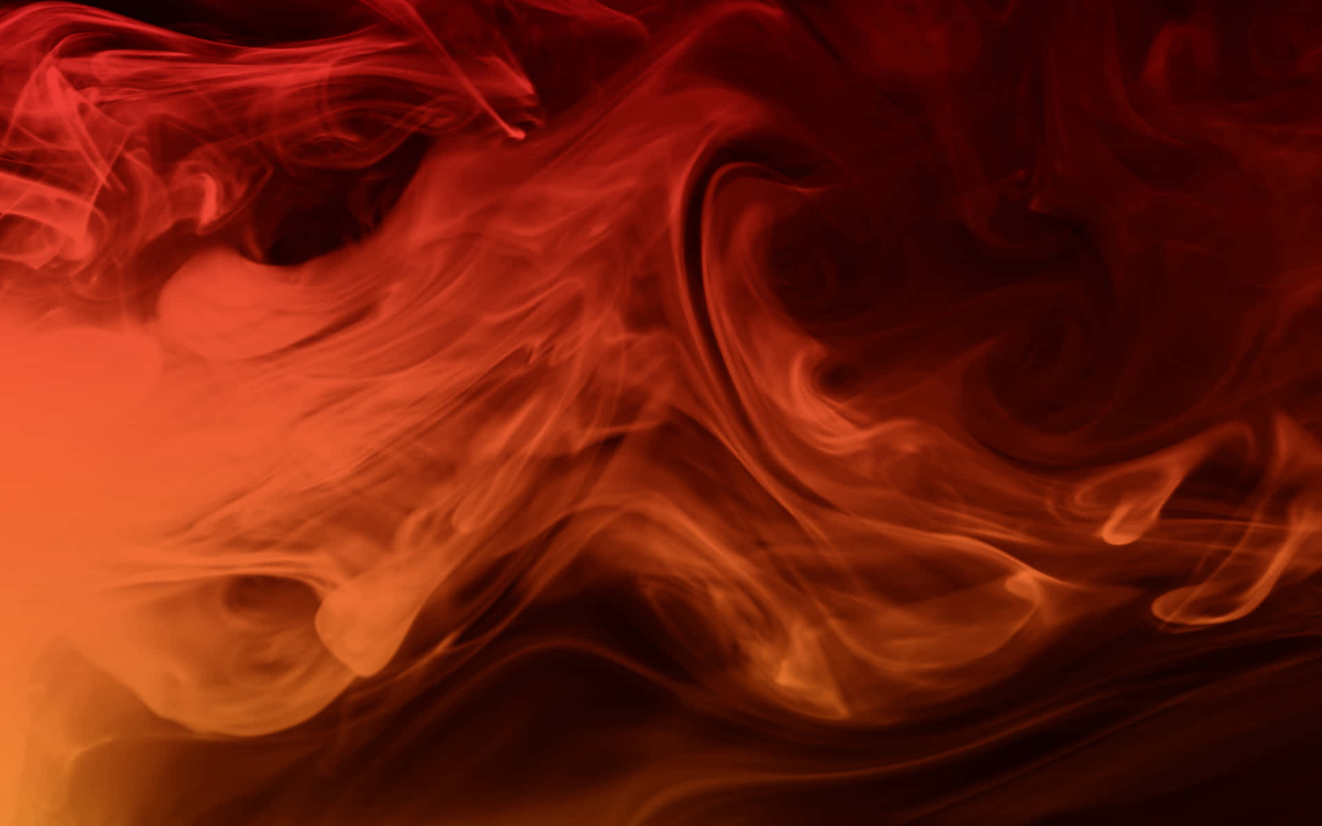 A Red And Orange Smoke Background
