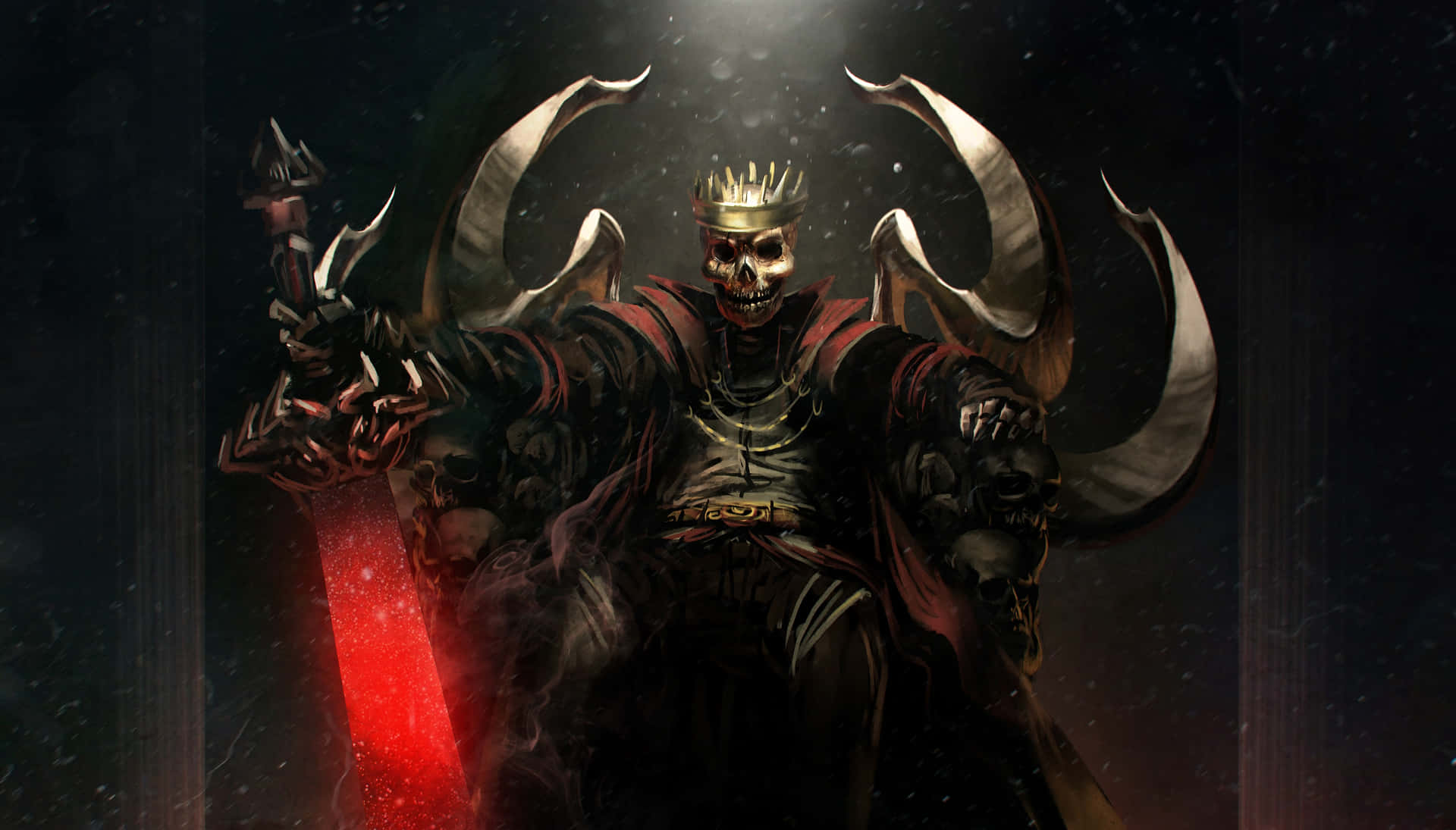 Dark Overlord Rising Wallpaper