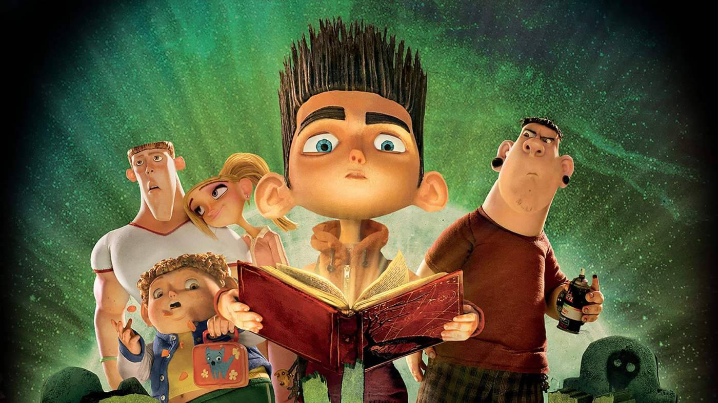 Dark ParaNorman Characters With Book Wallpaper