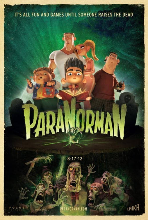 Dark ParaNorman Movie Poster With Date Wallpaper