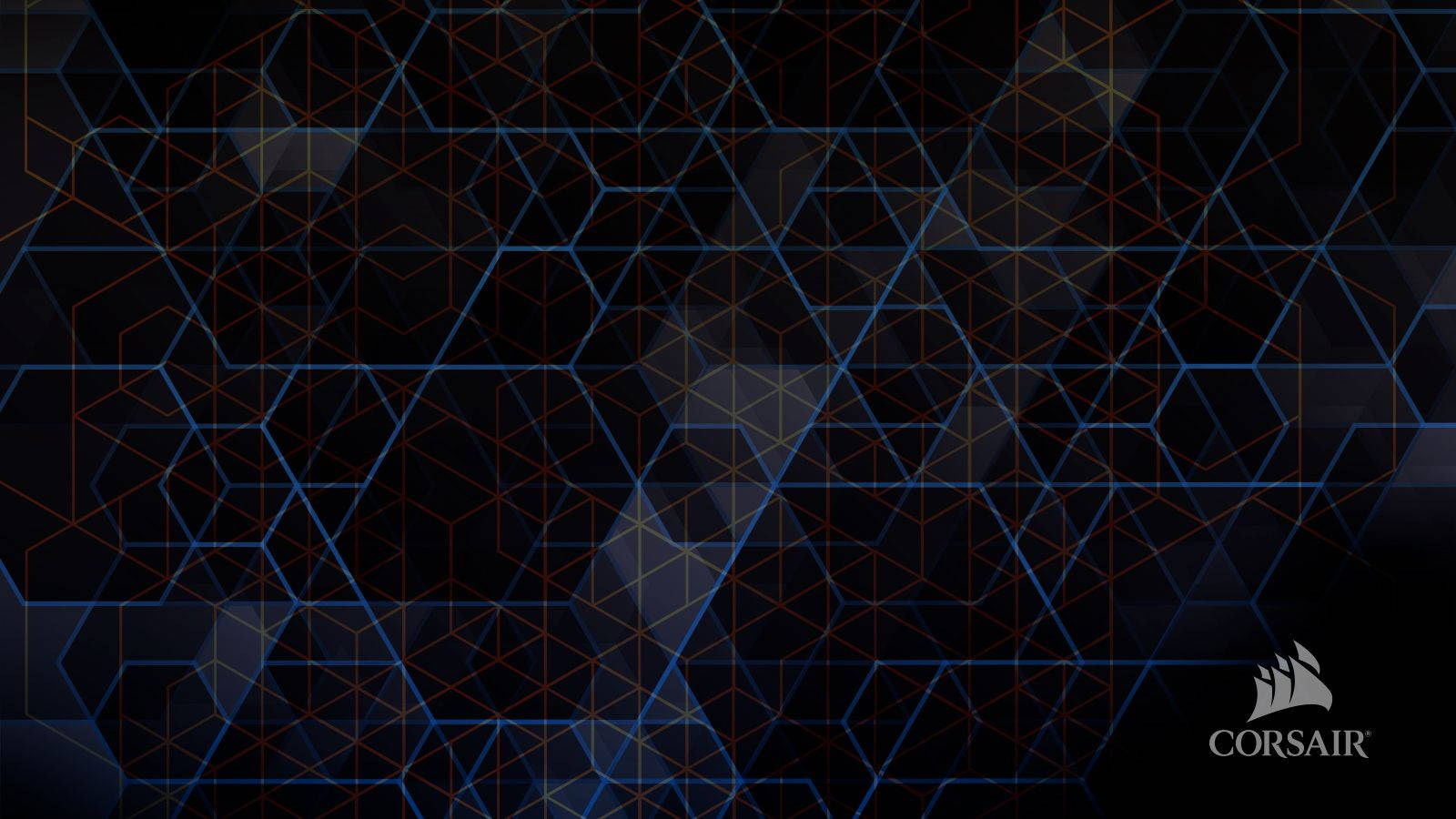 Intricate Dark Pattern Gaming Background Wallpaper