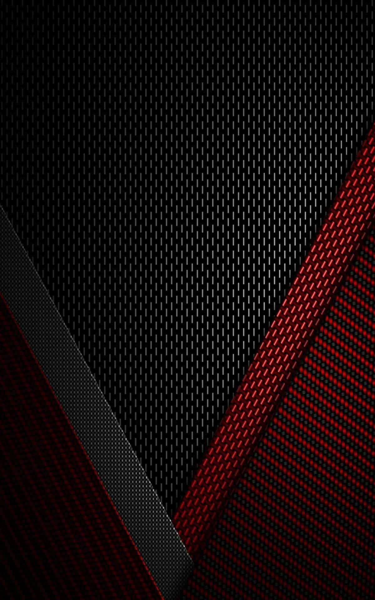 A Black And Red Background With A Red Stripe