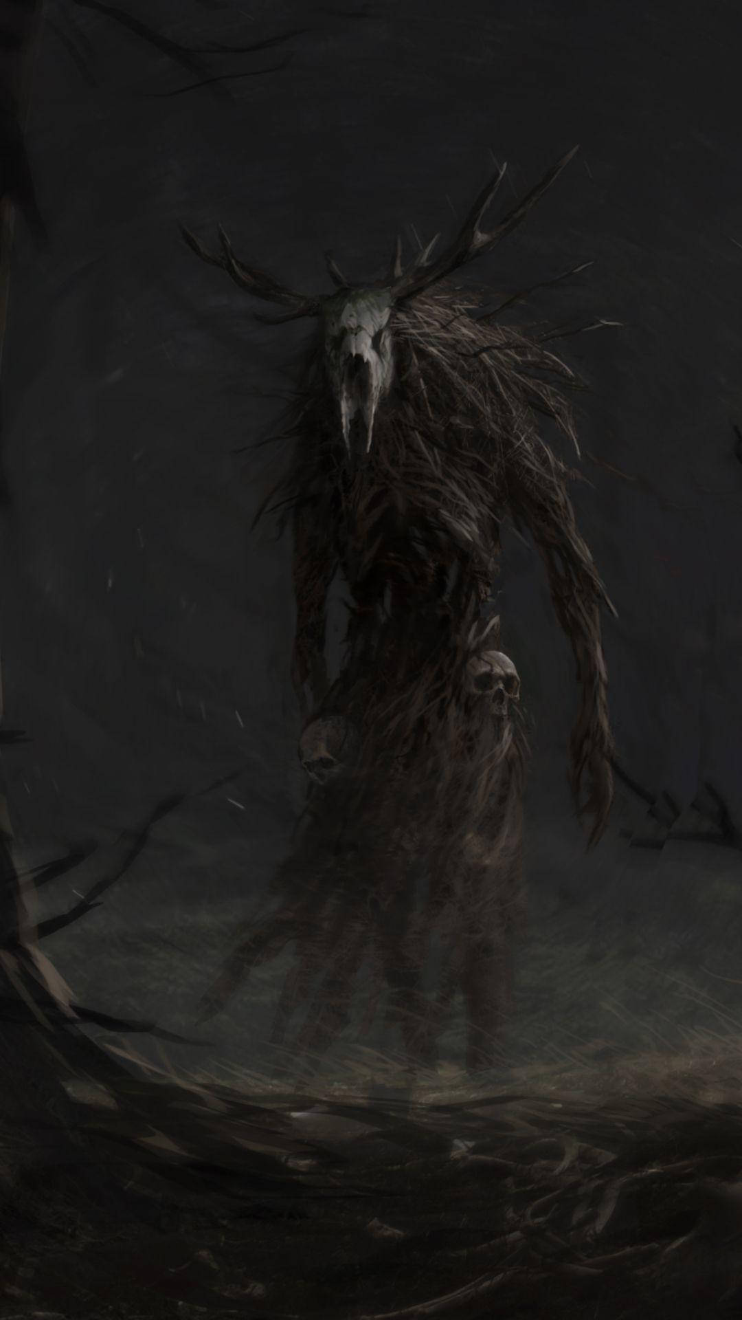 Dark Phone Masked Monster