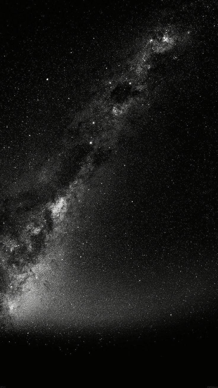 Dark Phone Nebula Clouds Wallpaper