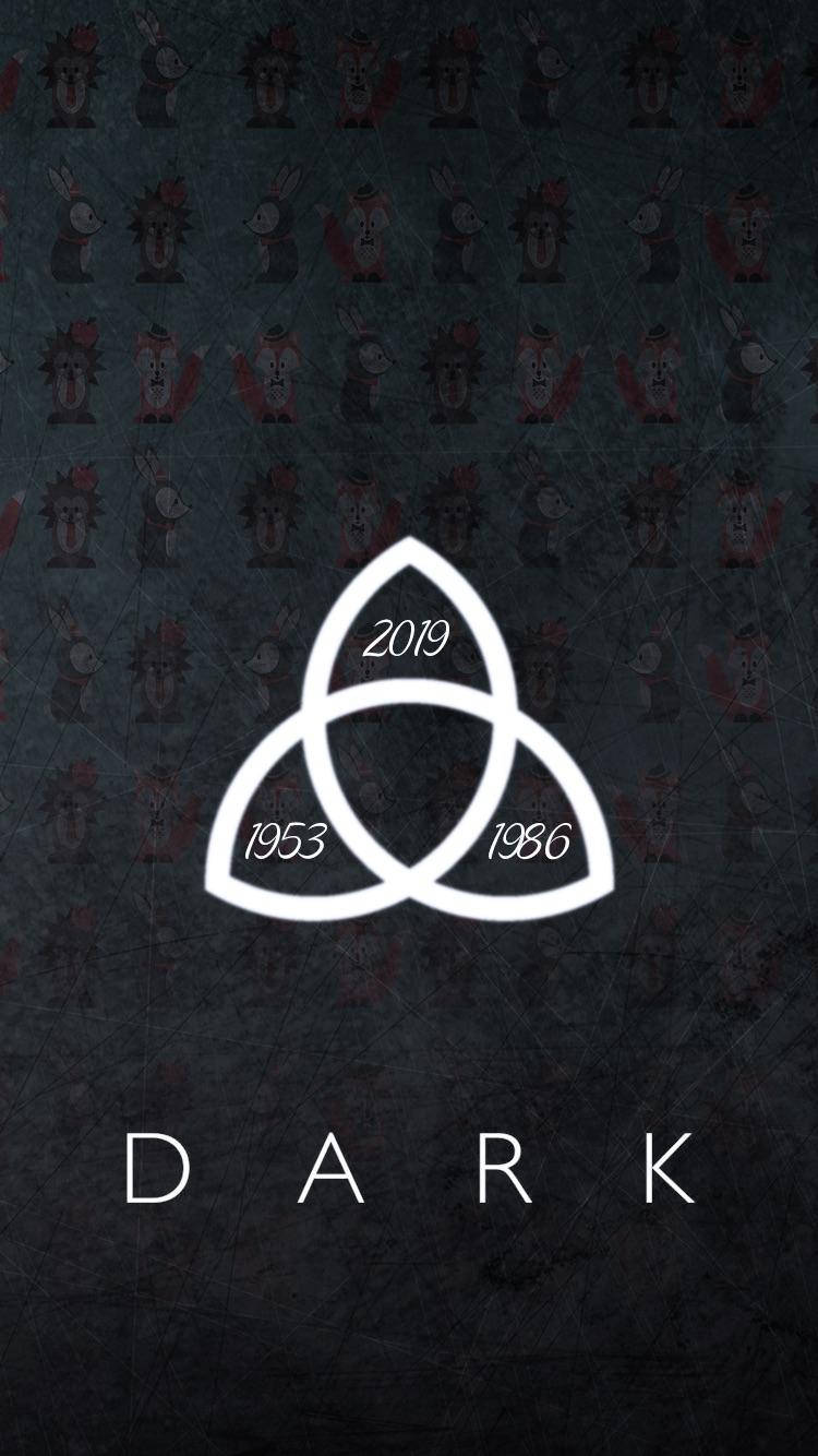 Dark Phone Triquetra Logo Wallpaper