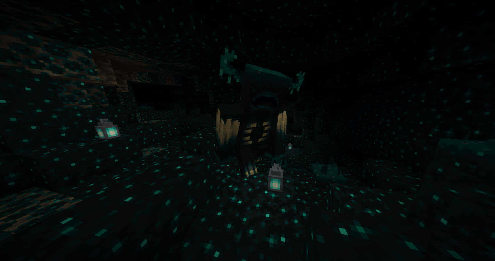 Imagende Mapa Oscuro De Minecraft