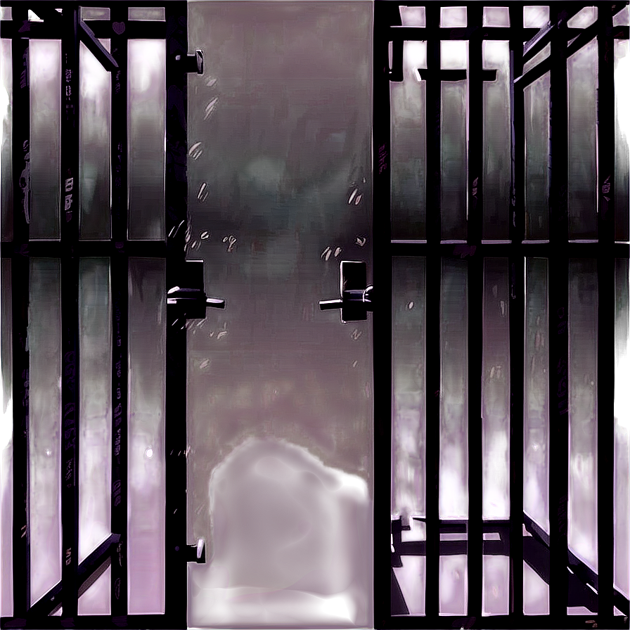 Dark Prison Cell Png 06202024 PNG