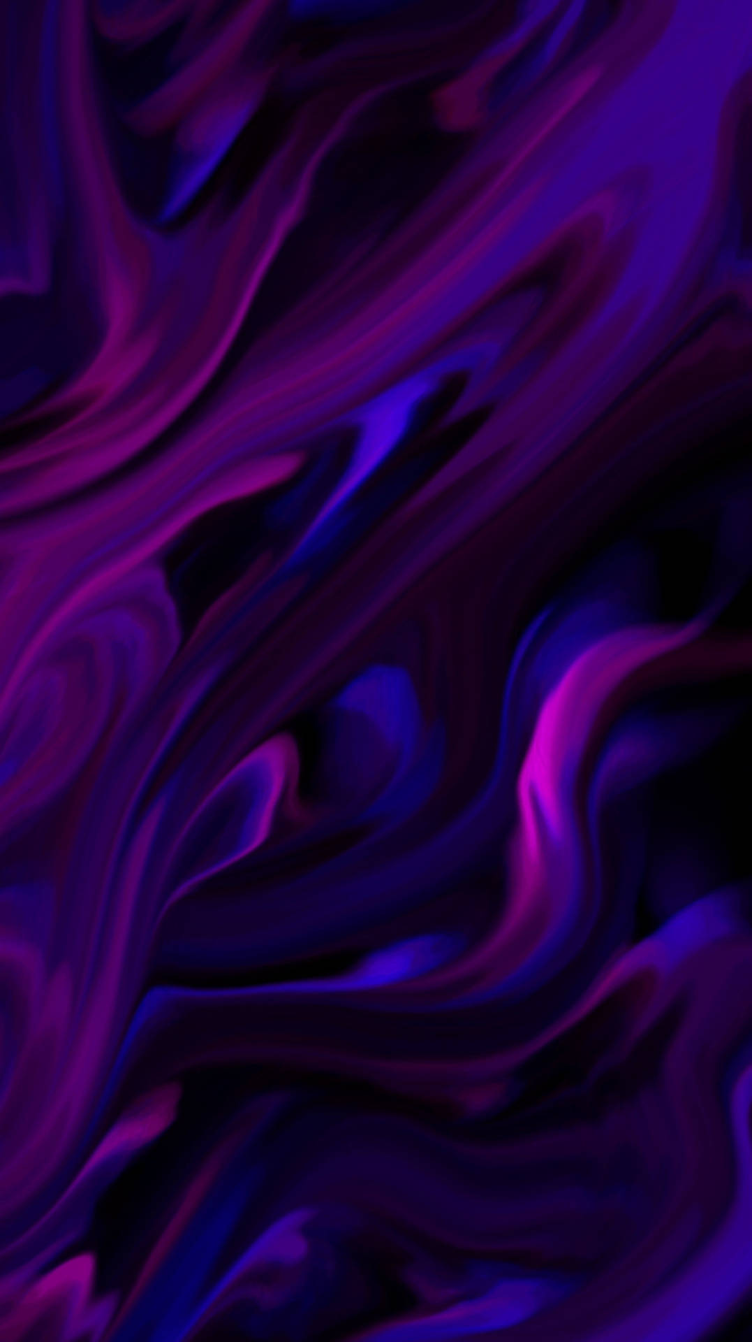 Dark Purple Abstract Art