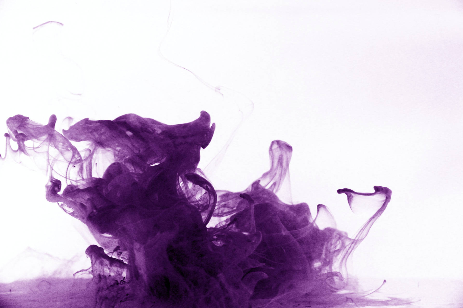 A Dark Purple Desktop Making Working from Home More Elegant Wallpaper
