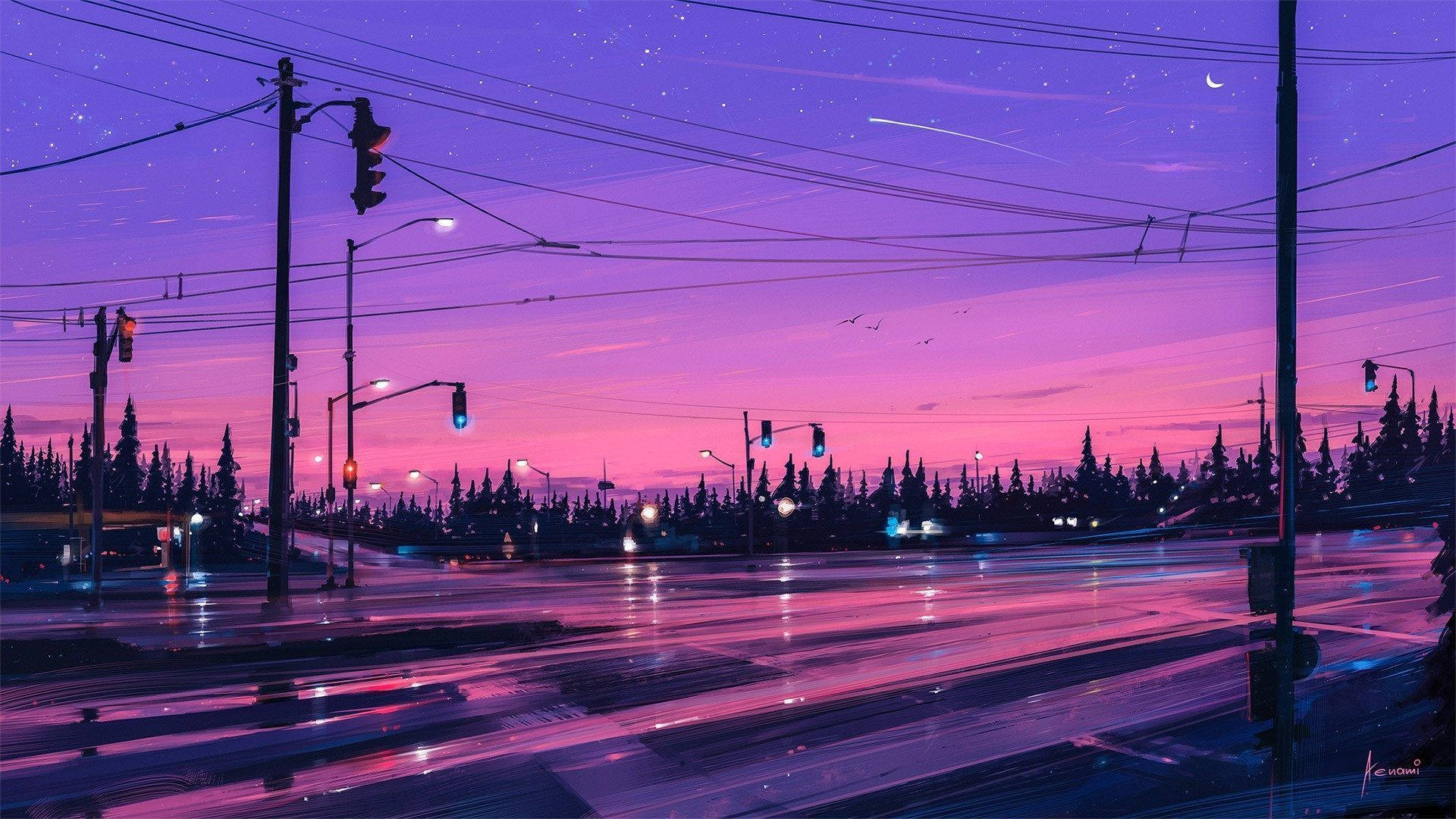 Dark Purple Highway