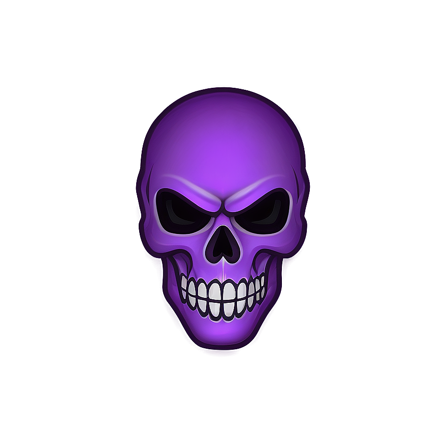 Dark Purple Skull Trooper Icon Png 35 PNG