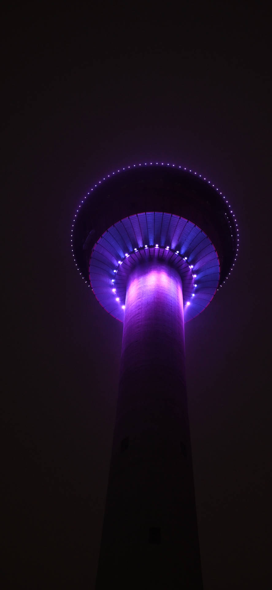 Dark Purple Tower Light