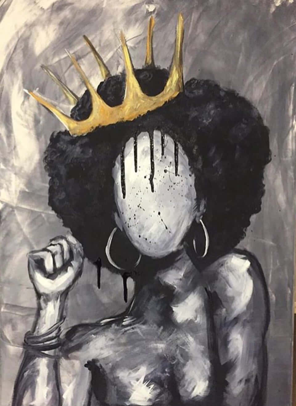 The Enigmatic Dark Queen Ruling Her Kingdom Wallpaper