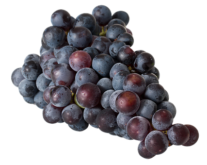 Dark Red Grapes Cluster.jpg PNG