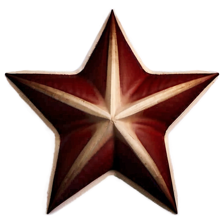 Dark Red Star Png 05232024 PNG