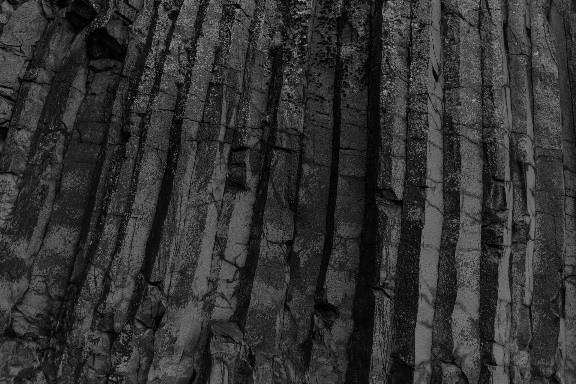 Dark Rocks Simple Dark Aesthetic Wallpaper