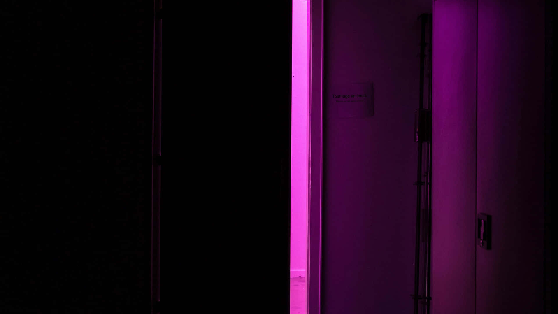 Dark Room with Artistic Lighting Wallpaper