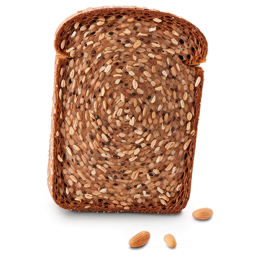 Dark Rye Bread Slice Png 54 PNG