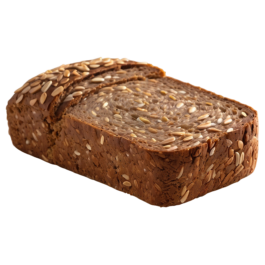 Dark Rye Bread Slice Png Dwf3 PNG